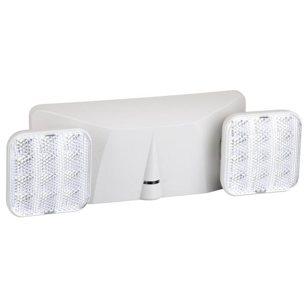 2 Light 2.4 watt 120/277 volt 6500K Daylight LED Emergency Light