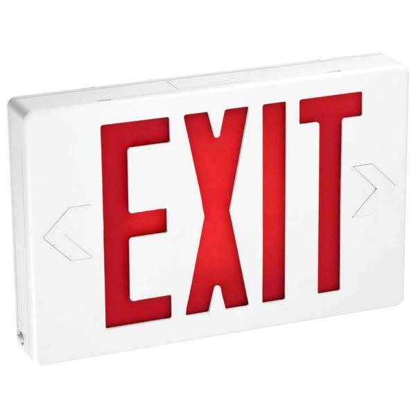 0.25 watt 120/277 volt White LED Exit Sign Light