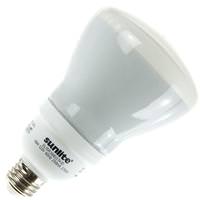 Sunlite 15 watt 120 volt R30 Medium Screw Base 2700K Warm White CFL
