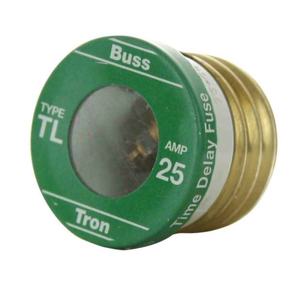 25-Amp Type TL Edison Base Green Fuse Block (4 Pack)
