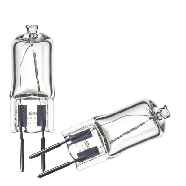 50 watt 24 volt T3.5 Bi-Pin Base 3200K Natural White Incandescent Light Bulb (2 pack)