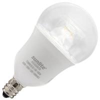 Sunlite 6 watt 120 volt A15 Candelabra Screw Base 3000K Natural White LED Light Bulb