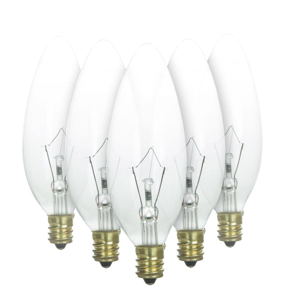 Sunlite 40050 B10 Decor Torpedo Light Bulb