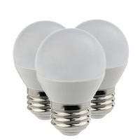 Sunlite 5 watt 120 volt G16 Medium Screw Base 2700K Warm White Frosted LED Light Bulb (3 Pack)