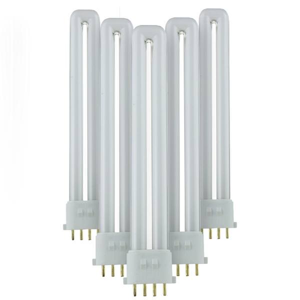 13 watt 4-Pin Base 3500K Neutral White Fluorescent Light bulb (10 Pack)
