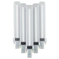 View 9 watt PL 2-Pin Base 2700K Warm White Fluorescent light Bulb (10 Pack)