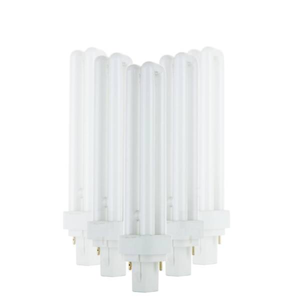 26 watt PLD 2-Pin Base 3500K Neutral White Compact Fluorescent Light Bulb (10 Pack)