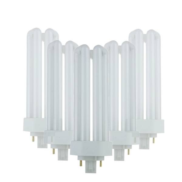 32 watt PLD 4-Pin Base 3500K Neutral White Compact Fluorescent Light Bulb (10 Pack)