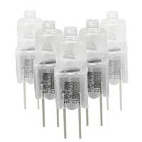Sunlite 10 watt 12 volt T2.5 Bi-Pin Base 3200K Natural White Clear Incandescent Light Bulb (12 Pack)