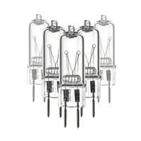 Sunlite 50 watt 120 volt T3.5 Bi-Pin Base 3200K Natural White Clear Incandescent Light Bulb (12 Pack)