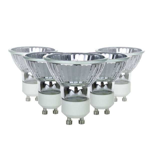 35 watt 120 volt MR16 Twist and Lock Base 3200K Natural White Halogen Incandescent Light Bulb