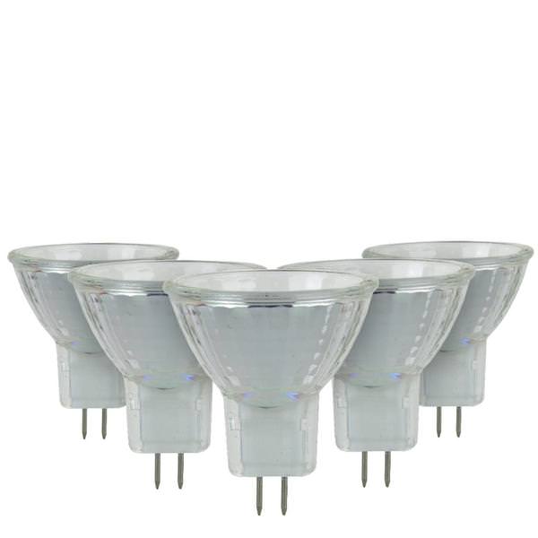 10 watt MR11 Bi-Pin Base 3200K Natural White Mini Reflector  Halogen Light Bulb (6 Pack)