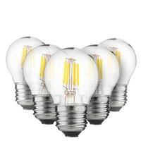 Sunlite 3 watt 120 volt G16 Medium Screw (E26) 2700K Warm White LED Light Bulb (6 Pack)