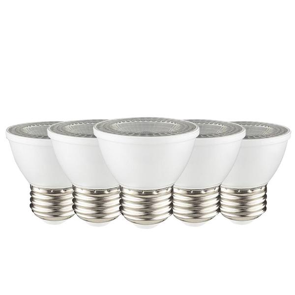 7 watt 120 volt MR16 Medium Screw Base 5000K Daylight LED Light Bulb (6 Pack)
