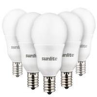 Sunlite 6 watt 120 volt - A15 Intermediate Screw Base 3000K Natural White LED Light Bulb (6 Pack)