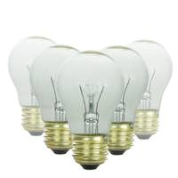 Sunlite 40 watt 120 volt A15 Medium Screw Base 2600K Warm White Clear Appliance Incandescent Light Bulb