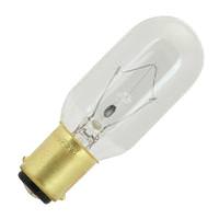 Sunlite 25 watt 120 volt T8 Double Contact Bayonet Base 2600K Warm White Clear Incandescent Light Bulb