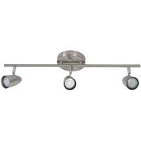 Sunlite 24" 3 Light 120 volt Plug in Brushed Nickel Indoor Track Light Fixture