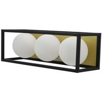 Sunlite 3 Light 120 volt Bi-Pin Base Aged Brass Vanity Light Fixture