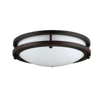 Sunlite 12" 15 watt 120 volt CCT Selectable Oil Rubbed Bronze LED Ceiling Light Fixture