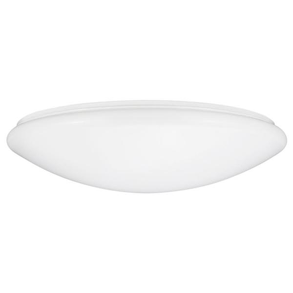 19" Selectable watt 120 volt CCT Selectable White LED Mushroom Ceiling Fixture