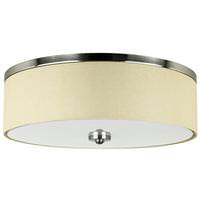 Sunlite 13.5" 20 watt 120 volt CCT Selectable Brushed Nickel LED Ceiling Light Fixture