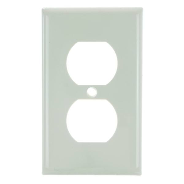 1-Gang Almond Duplex WallPlate