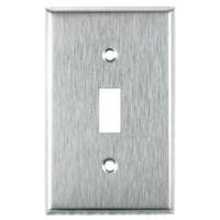 Sunlite 1-Gang Steel Toggle Wallplate