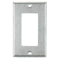 Sunlite 1-Gang Steel Decorative Wallplate