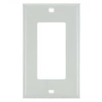Sunlite 1-Gang White Decorative Wallplate