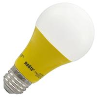 Sunlite 3 watt 120 volt A19 Medium Screw Base Yellow LED Light Bulb