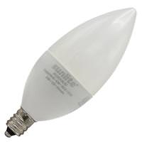 Sunlite 4.5 watt 120 volt B11 Candelabra Screw Base 2700K Warm White LED Light Bulb