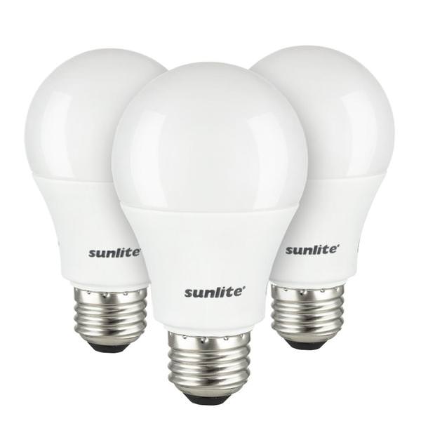 14 watt 120 volt A19 Medium Screw Base 3000K Natural White LED Light Bulb (3 Pack)