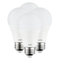 Sunlite 12 watt 120 volt A19 Medium Screw Base 2700K Warm White LED Light Bulb (4 Pack)