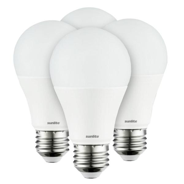 14 watt 120 volt A19 Medium Screw Base 2700K Warm White Light Bulb (4 Pack)
