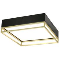 Sunlite 13" 20 watt 120 volt CCT Selectable Black/Gold LED Ceiling Fixture