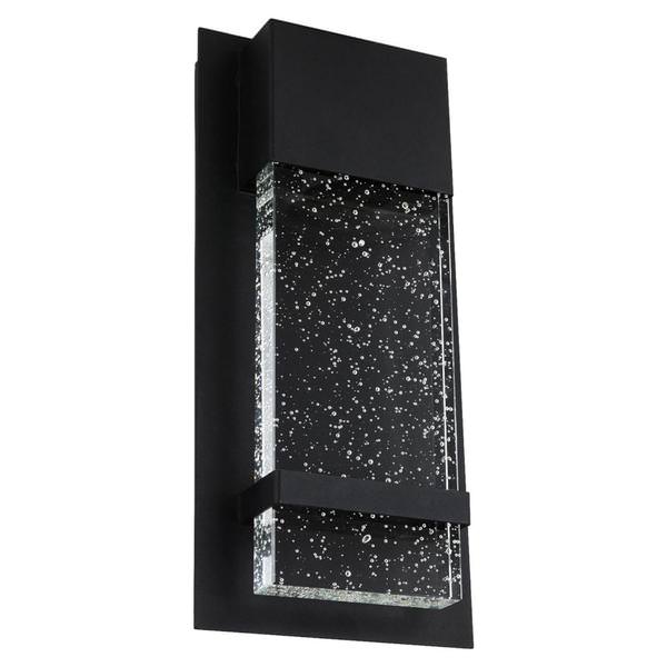 12 watt 120 volt CCT Selectable Black LED Wall Sconce Light Fixture