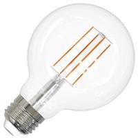 Sunlite 8.5 watt 120 volt G25 Medium Screw Base 2700K Warm White LED Light Bulb