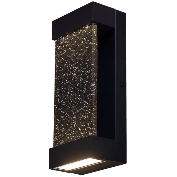 22 watt 120 volt 3000K Natural White Textured Black Rectangle LED Light Fixture
