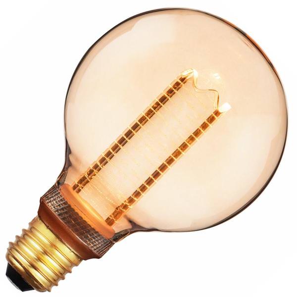 3.5 watt 120 volt G30 Medium Screw Base 2000K Warm White LED Light Bulb