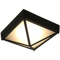 Sunlite 12 watt 120 volt CCT Selectable Black LED Ceiling Fixture