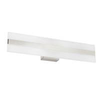 Sunlite 2 Light 18" 20 watt 120 volt CCT Selectable Brushed Nickel LED Linear Bar Vanity Light Fixture