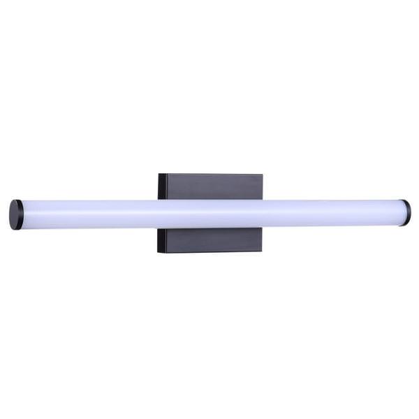 20 watt 24" 100/277 volt CCT Selectable Black LED Linear Bar Light Fixture