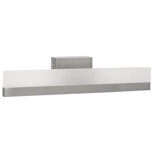 1 Light 20 watt 120 volt CCT Selectable Brushed Nickel Indoor LED Linear Bar Vanity Light Fixture