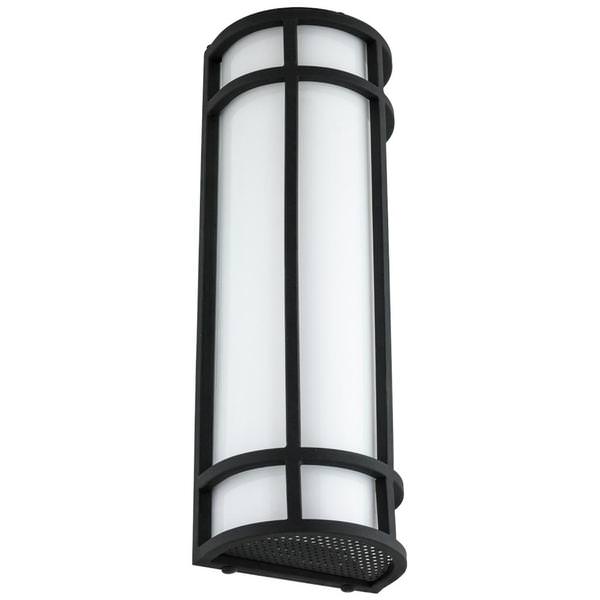 18" 20 watt 100/277 volt CCT Selectable Stainless Steel Outdoor LED Sonce Fixture