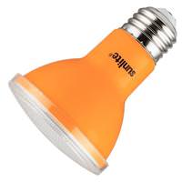 Sunlite 3 watt 120 volt PAR20 Medium Screw Base Amber 1800K LED Light Bulb
