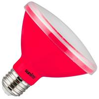 Sunlite 8 watt 120 volt PAR30 Medium Screw (E26) Red LED Light Bulb