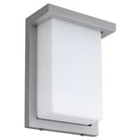 Sunlite 8" 12 watt 120/277 volt CCT Selectable Silver LED Sconce Fixture