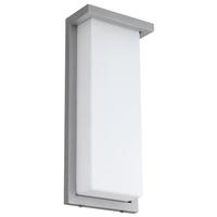 Sunlite 14" 20 watt 100/277 volt CCT Selectable Silver LED Wall Sconce Light Fixture