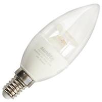 View 5 watt 120 volt B10 European Screw Base 2700K Warm White LED Light Bulb